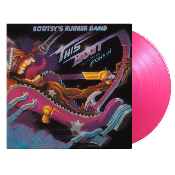 BOOTSY'S RUBBER BAND - This Boot Is Made For Fonk-N (2023 Reissue with 8-page comic) - LP - 180g Translucent Magenta Vinyl