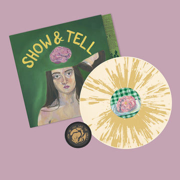 BORED AT MY GRANDMA'S HOUSE - Show & Tell (with Bonus Patch) - LP - Mustard Seed Splatter Vinyl