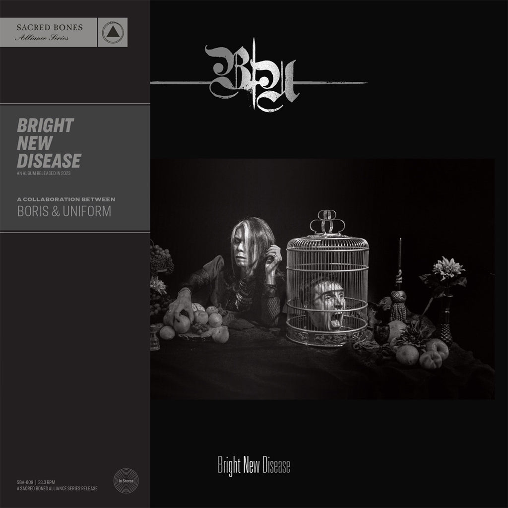 BORIS & UNIFORM - Bright New Disease (w/ Obi Strip) - LP - Red Vinyl