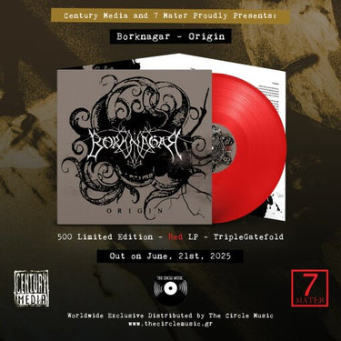 BORKNAGAR - Origin (Reissue) - LP - Deluxe Red Vinyl [AUG 1]