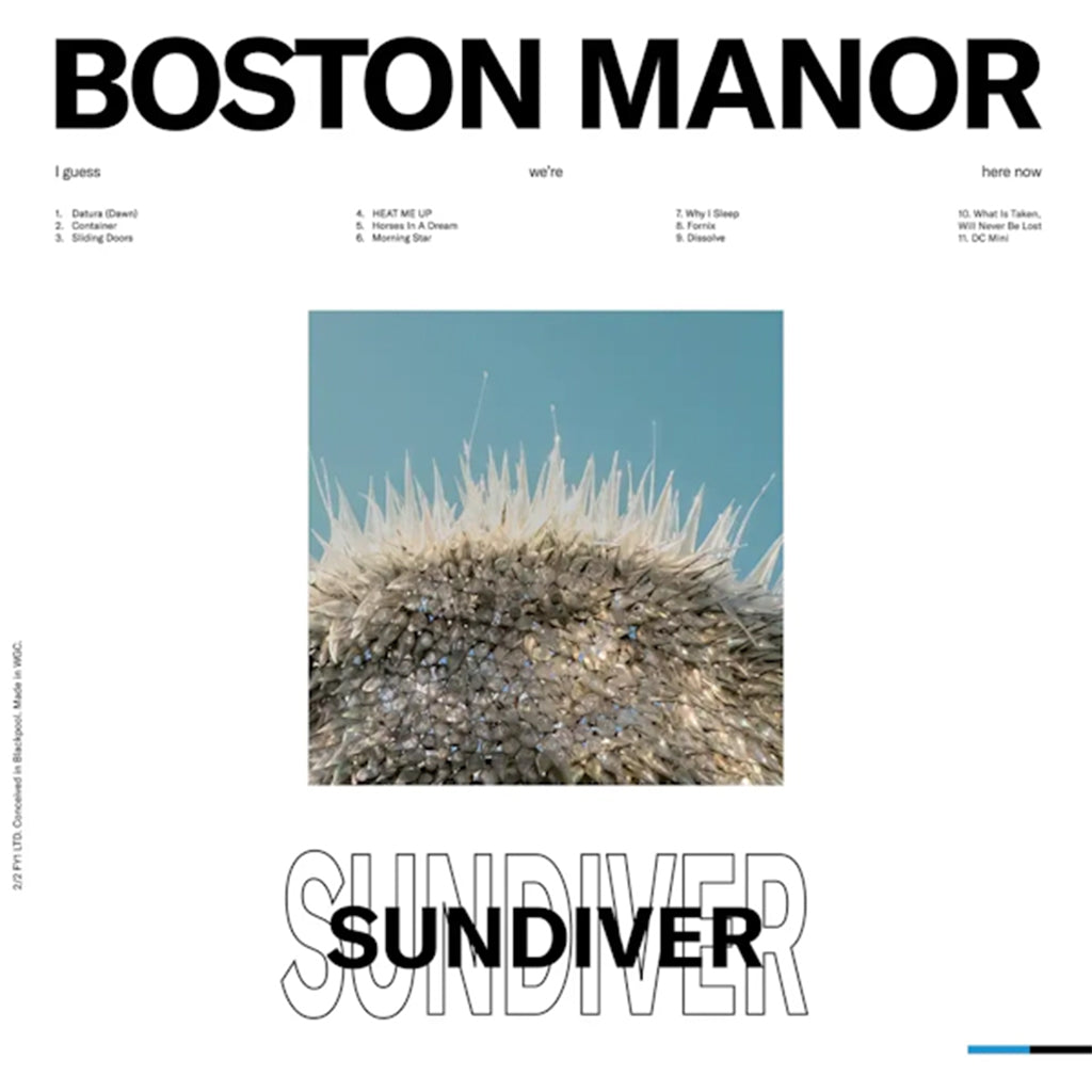 BOSTON MANOR - Sundiver (RSD Indie Exclusive) - LP - Yellow with White Inkspot Vinyl [SEP 6]