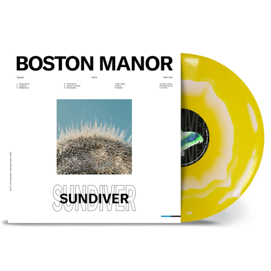 BOSTON MANOR - Sundiver (RSD Indie Exclusive) - LP - Yellow with White Inkspot Vinyl [SEP 6]