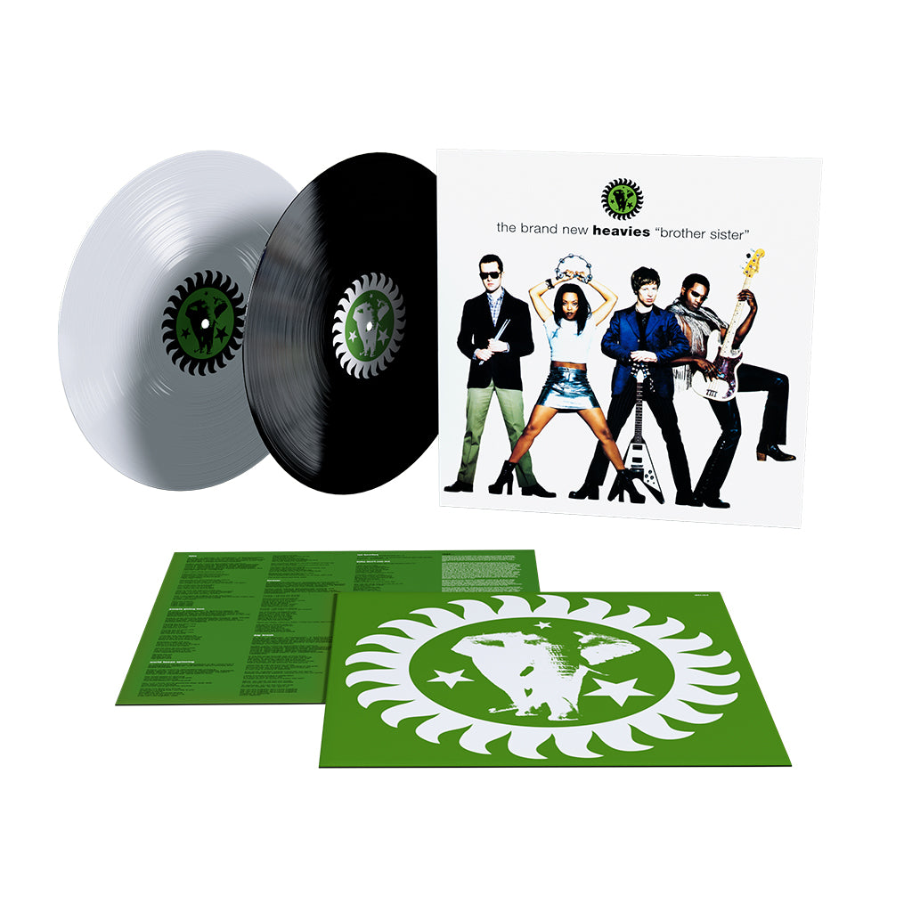 THE BRAND NEW HEAVIES - Brother Sister (30th Anniversary Remastered & Expanded Edition) - 2LP - White / Black Vinyl [SEP 27]