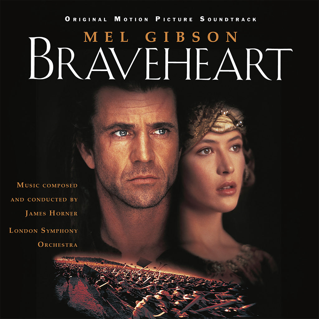 JAMES HORNER / THE LONDON SYMPHONY ORCHESTRA - Braveheart (Original Motion Picture Soundtrack - 30th Anniversary Edition) - 2LP - Black Vinyl [DEC 12]