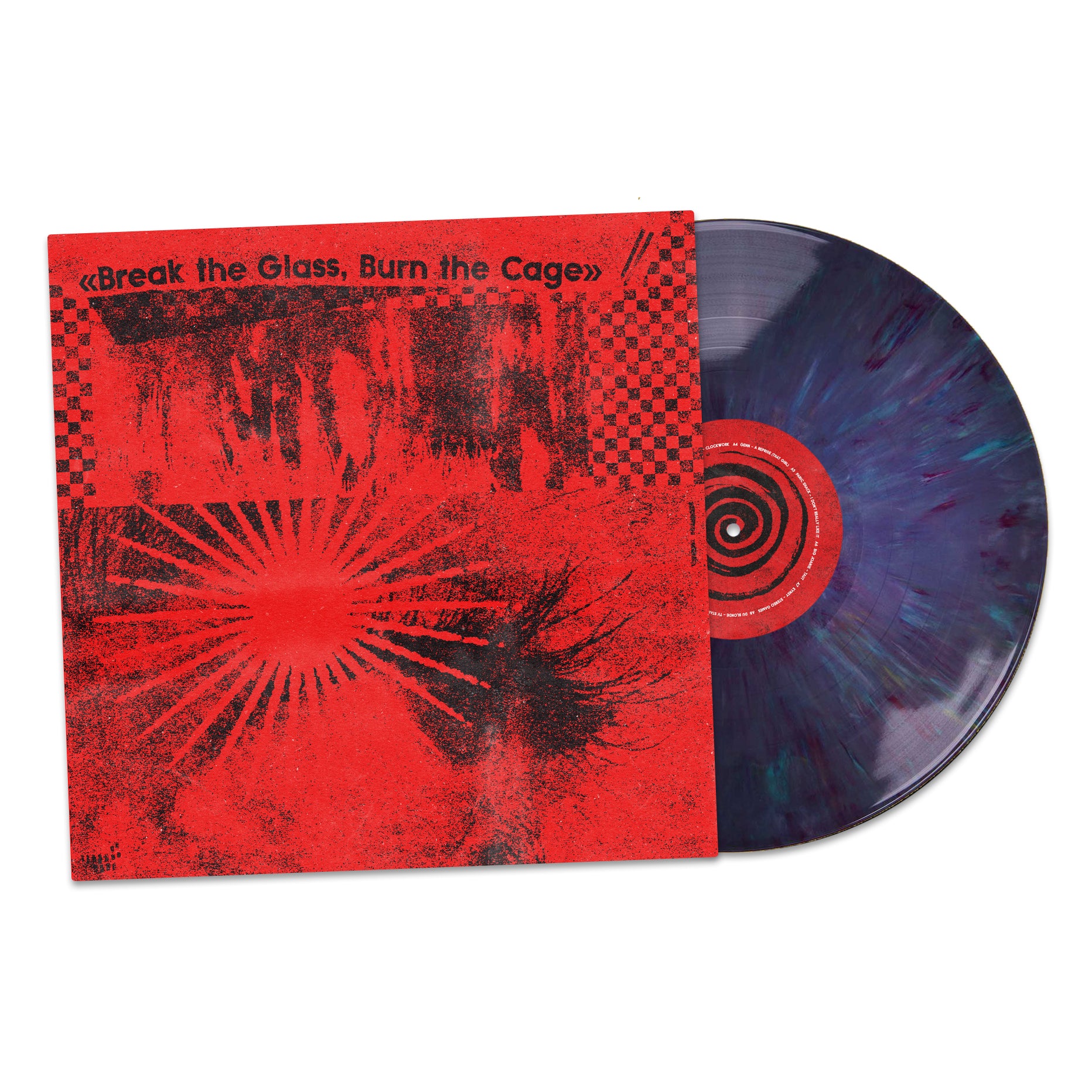 VARIOUS - Break The Glass, Burn The Cage (The Sound Of Indie Punk Rock) - LP - Recycled Colour Vinyl [MAY 16]