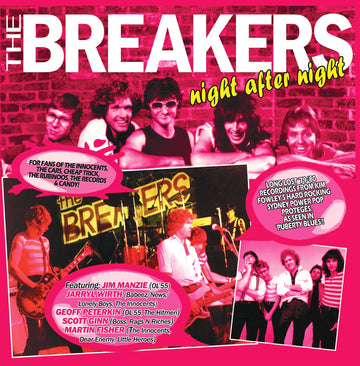 The Breakers - Night After Night - 1LP - Hot Pink Vinyl  [Record Store Day 2026]