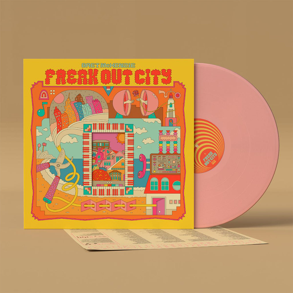BRET MCKENZIE - Freak Out City (Sub Pop 'Loser Edition') - LP - Light Rose Colour Vinyl [AUG 15]