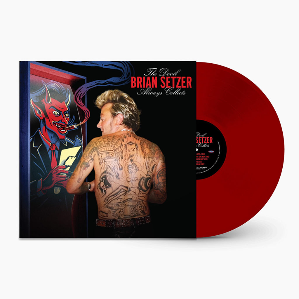 BRIAN SETZER - The Devil Always Collects - LP - Red Vinyl [SEP 15]