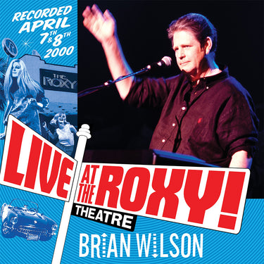BRIAN WILSON - Live At The Roxy Theatre (25th Anniversary Edition w/ Poster) - 3LP - Red, White and Blue Vinyl