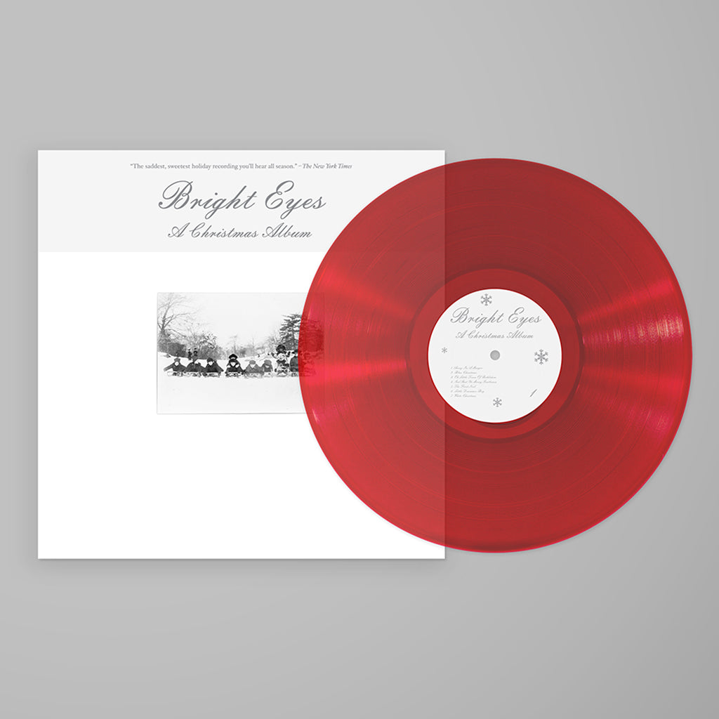 BRIGHT EYES - A Christmas Album - LP - Clear Red Vinyl
