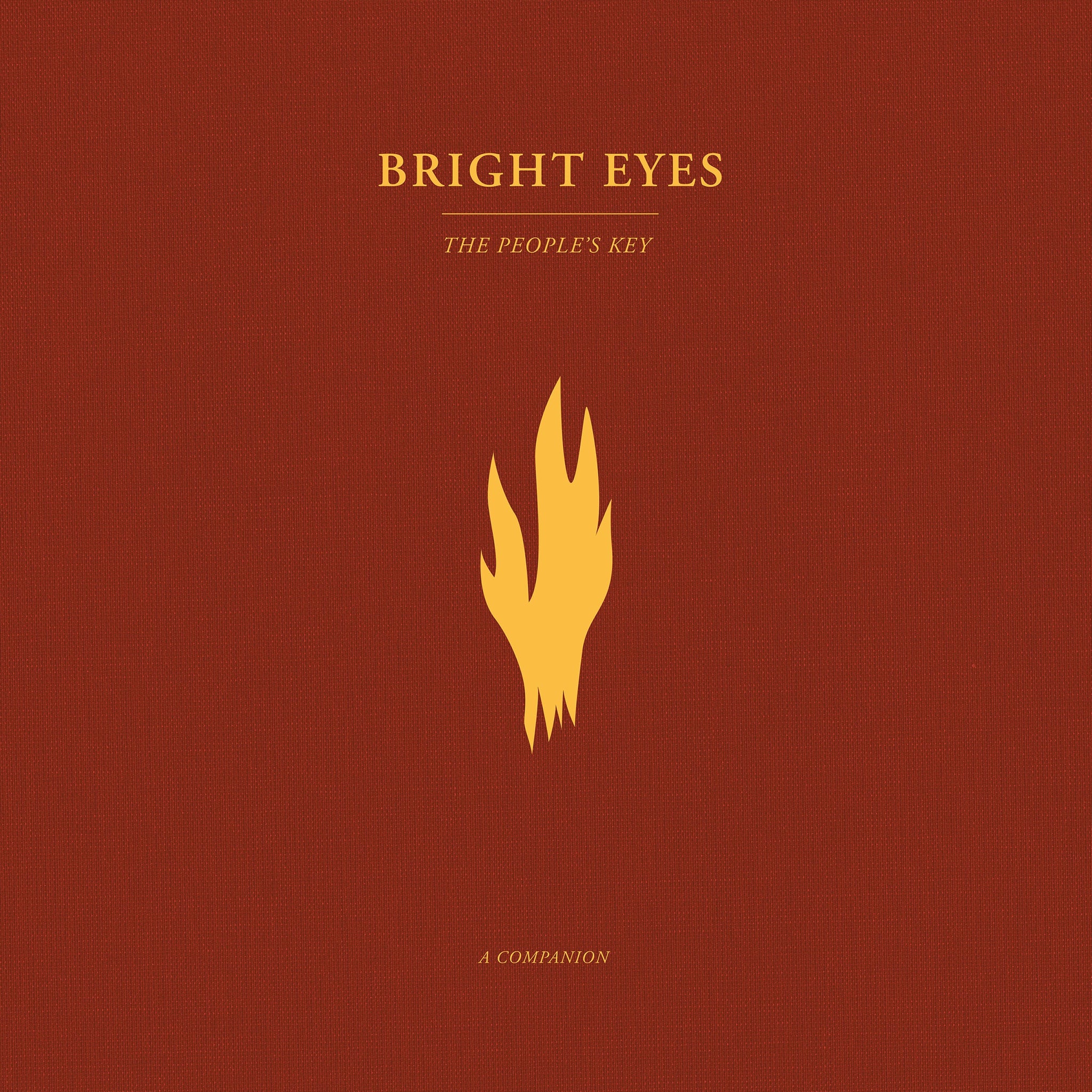 BRIGHT EYES - The People's Key - A Companion - 12" EP - Opaque Gold Vinyl