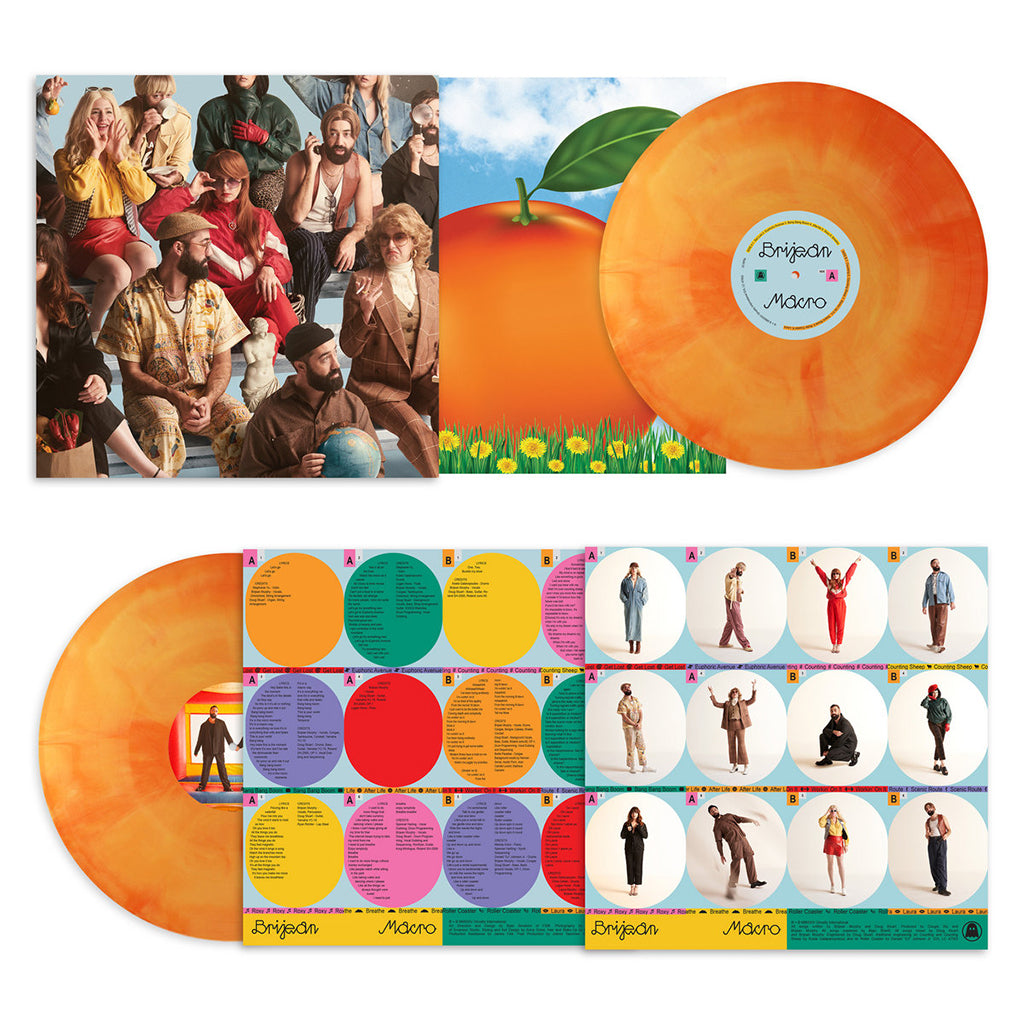 BRIJEAN - Macro - LP - Tangerine Vinyl [JUL 12]
