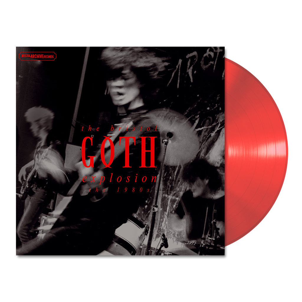 VARIOUS - The Bristol Goth Explosion - The 80’s - LP - Translucent Red Vinyl