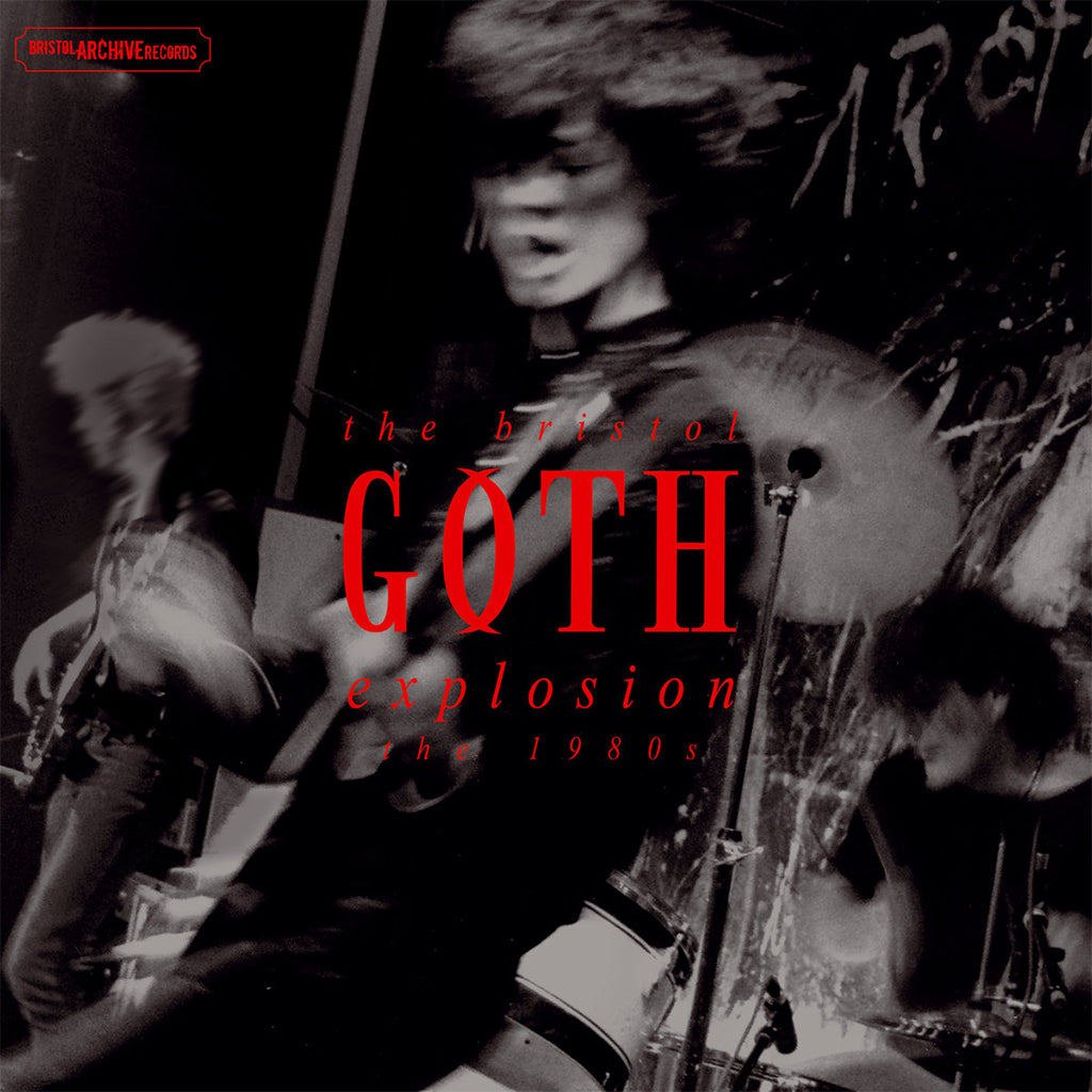 VARIOUS - The Bristol Goth Explosion - The 80’s - LP - Translucent Red Vinyl