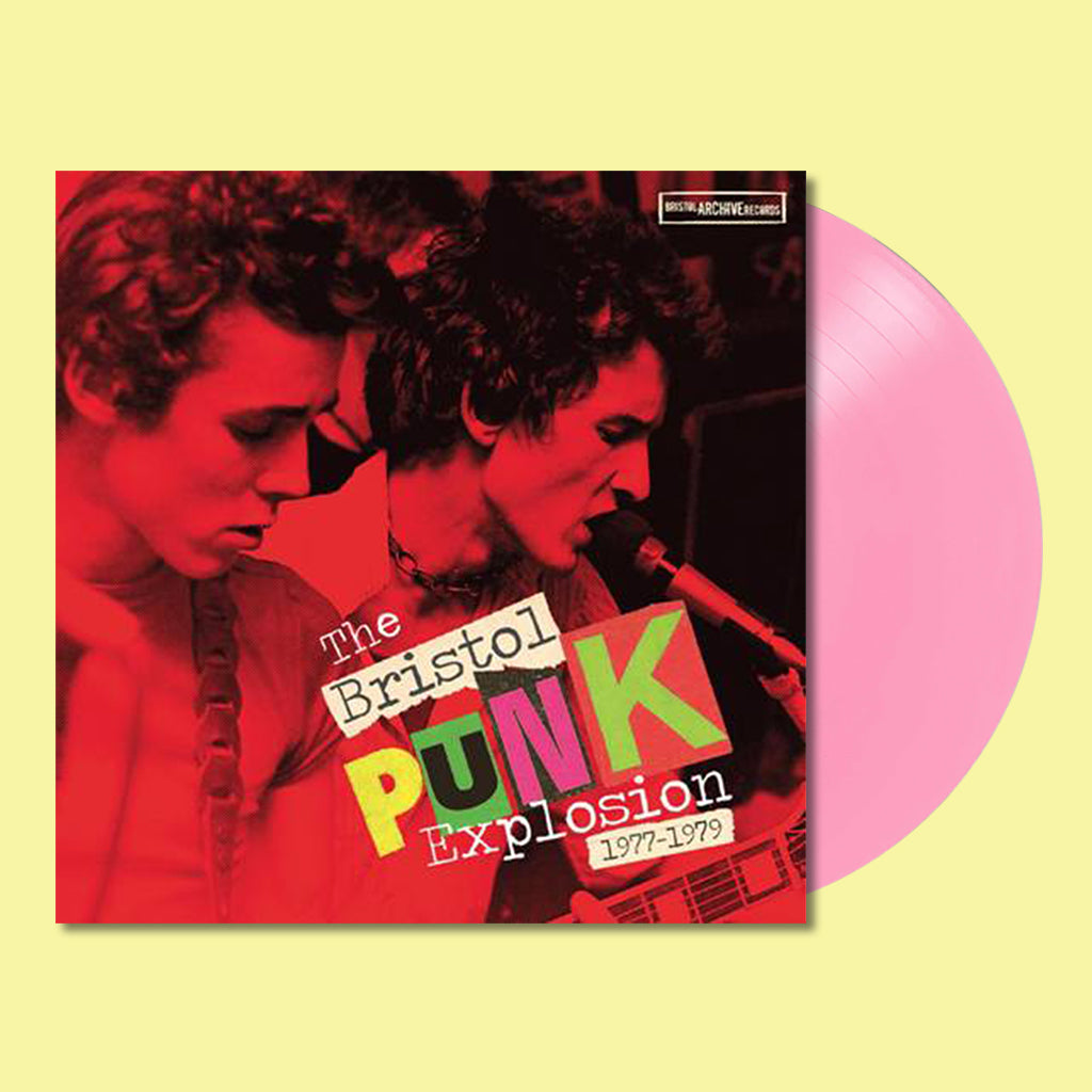VARIOUS - The Bristol Punk Explosion 1977-1979 - LP - Fluorescent Punk Pink Vinyl