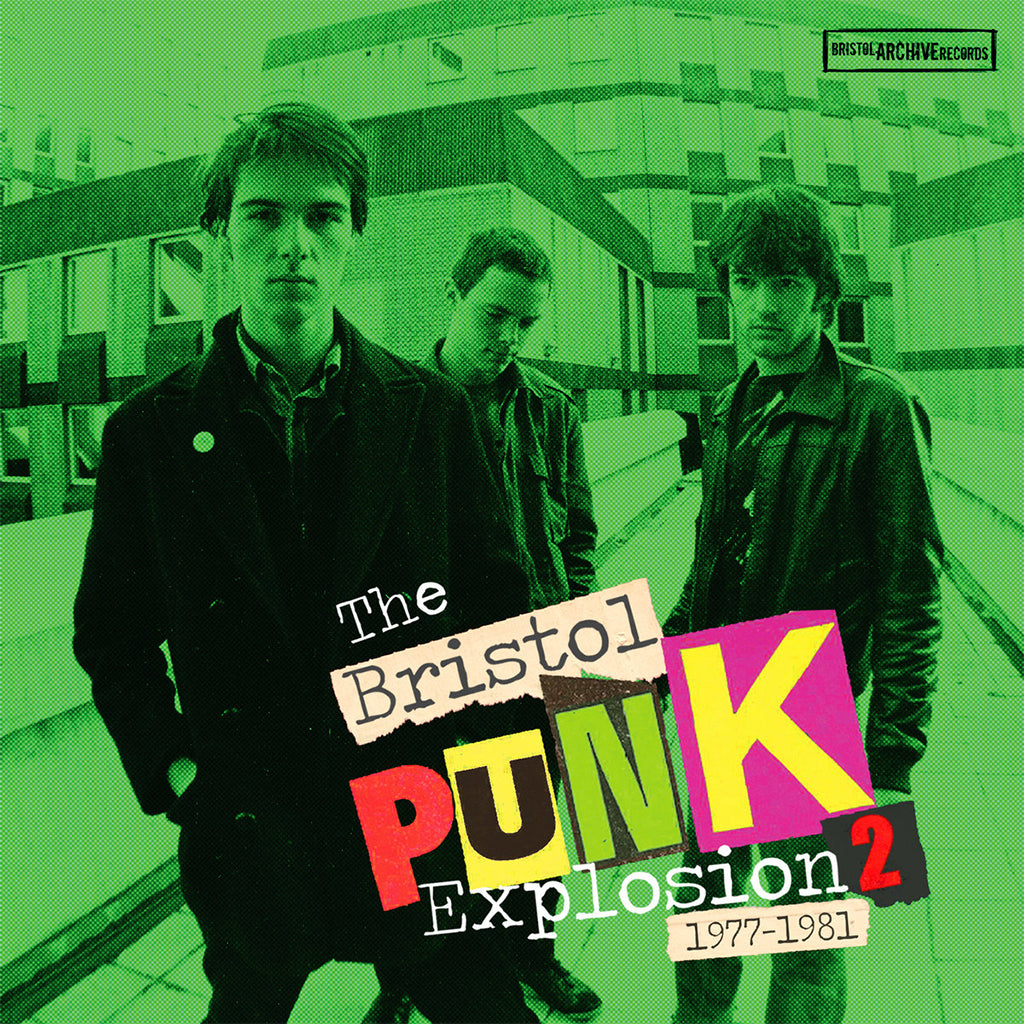VARIOUS - The Bristol Punk Explosion Vol. 2 (1977-1981) - LP - Crystal Clear Vinyl