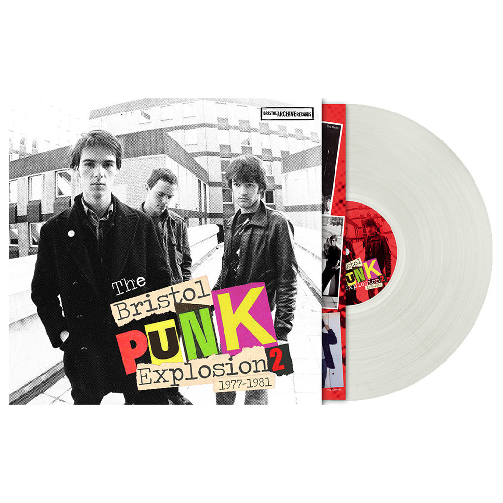 VARIOUS - The Bristol Punk Explosion Vol. 2 (1977-1981) - LP - Crystal Clear Vinyl