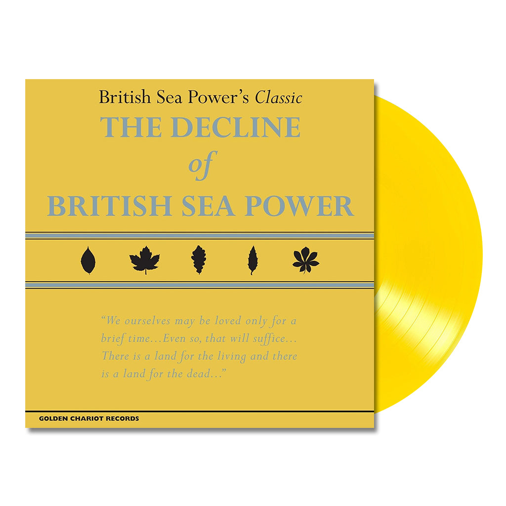 BRITISH SEA POWER - The Decline Of British Sea Power (2024 Reissue) - LP - Yellow Vinyl