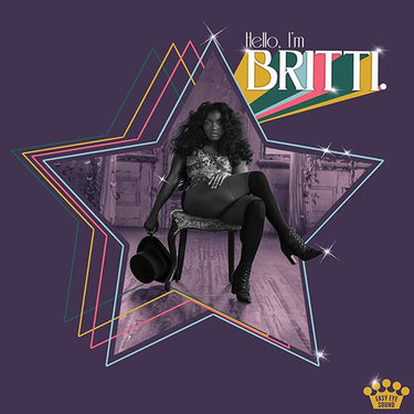 BRITTI - Hello, I’m Britti. - LP - Pink And Purple Swirl Vinyl