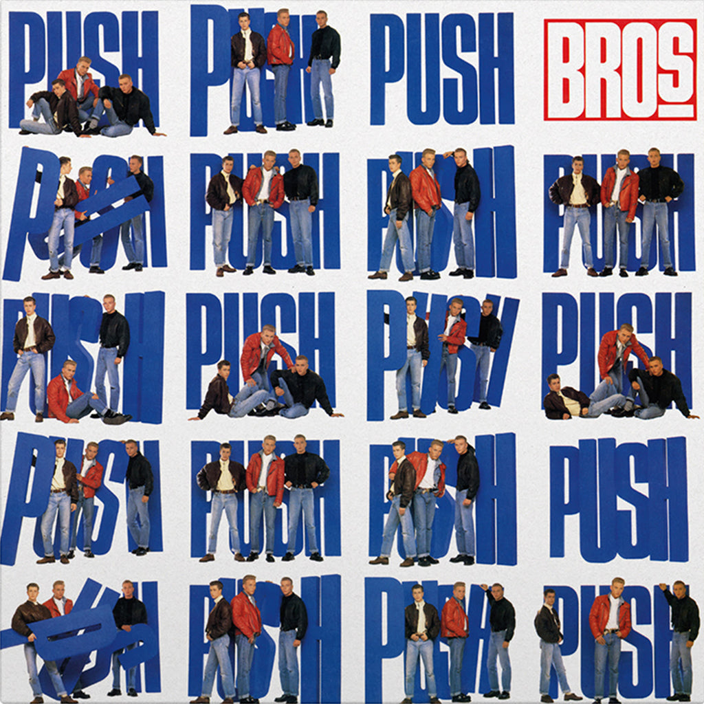 BROS - Push - 35th Anniversary Edition - LP - 180g Translucent Blue Vinyl