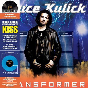 Bruce Kulick from Kiss - Transformer - 1CD - Vinyl Replica CD - Blue  [Record Store Day 2026]
