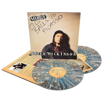BRUCE DICKINSON - More Balls To Picasso - 2LP - Clear w/ White & Blue Splatter Vinyl