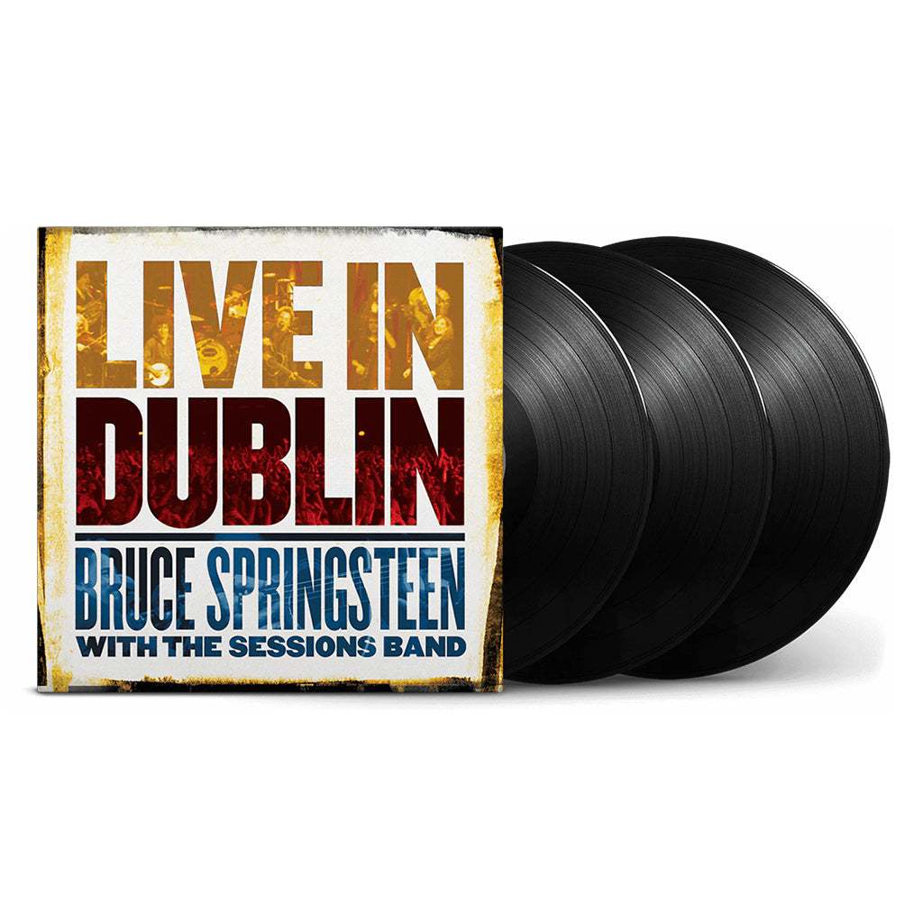 BRUCE SPRINGSTEEN WITH THE SESSIONS BAND - Live In Dublin - 3LP - Vinyl