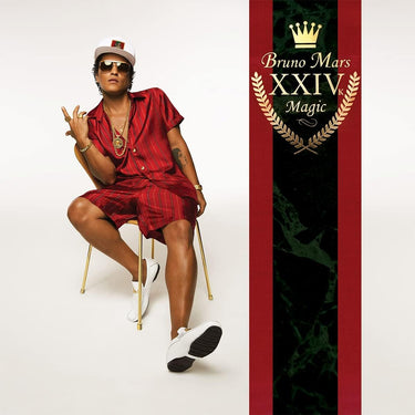 BRUNO MARS - 24K Magic (Atlantic 75 Reissue) - LP - Clear Vinyl
