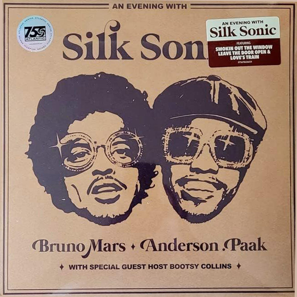 BRUNO MARS, ANDERSON .PAAK & SILK SONIC - An Evening With Silk Sonic (2023 Reissue with Bonus Track) - LP - Black Vinyl