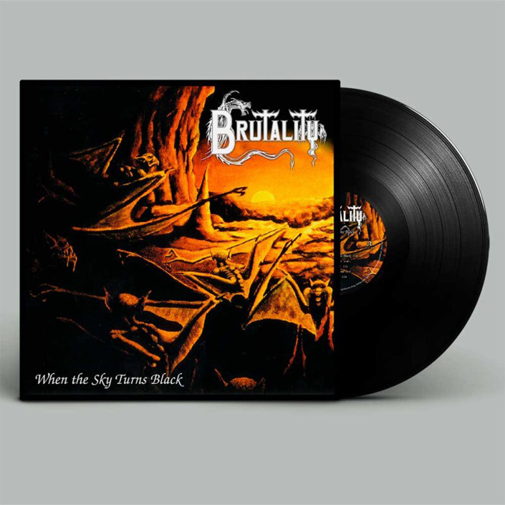 BRUTALITY - When The Sky Turns Black (2023 Reissue) - LP - Vinyl