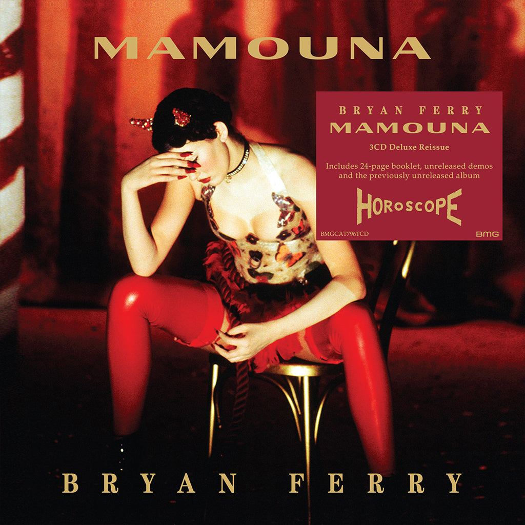 BRYAN FERRY - Mamouna / Horoscope (2023 Reissue) - 3CD - Deluxe Clamshell Box
