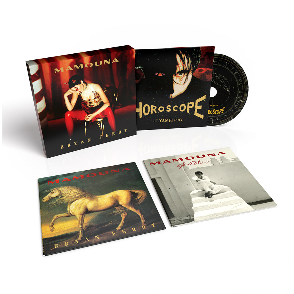 BRYAN FERRY - Mamouna / Horoscope (2023 Reissue) - 3CD - Deluxe Clamshell Box