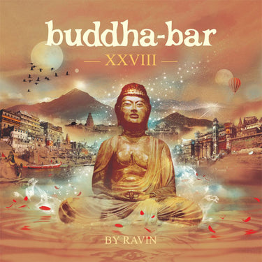 VARIOUS - Buddha-Bar Vol XXVIII (Curated by DJ Ravin) - Bar Vol XXVIII (Curated by DJ Ravin) - 2LP - Cream White Coloured Vinyl