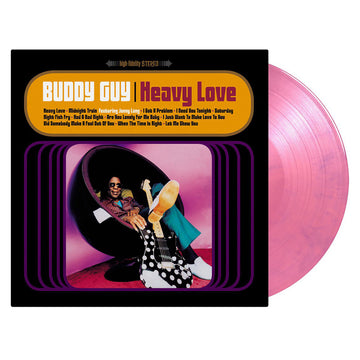 BUDDY GUY - Heavy Love (25th Anniversary Reissue) - 2LP - Deluxe 180g Pink & Purple Marbled Vinyl