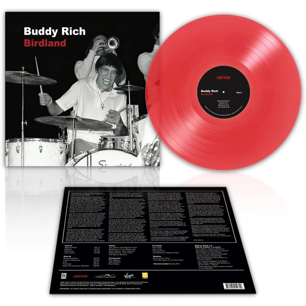 BUDDY RICH - Birdland (2024 Reissue) - LP - Translucent Red Vinyl
