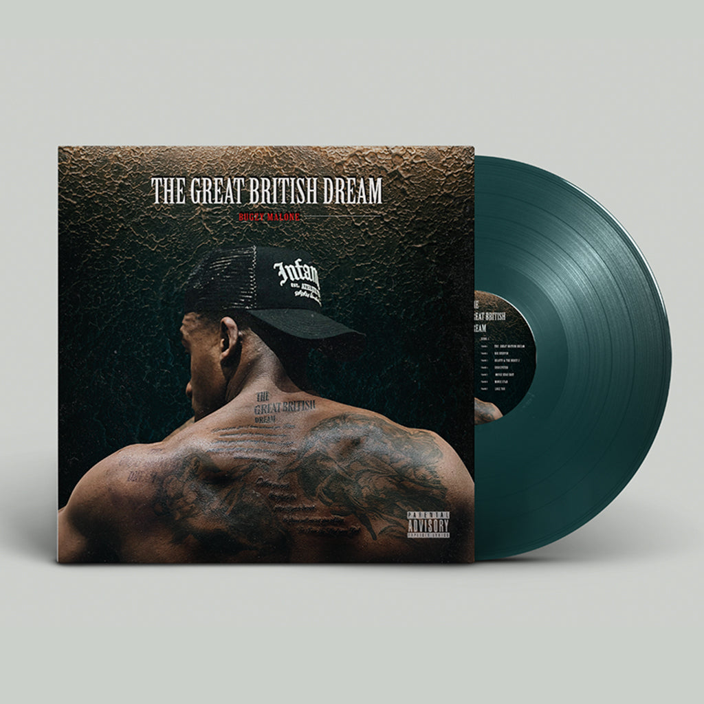 BUGZY MALONE - The Great British Dream - LP - Teal Colour Vinyl