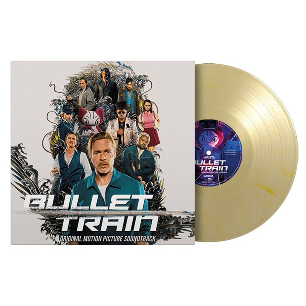 VARIOUS - Bullet Train (Original Soundtrack) - LP - 180g Lemon Coloured Vinyl [JAN 12]