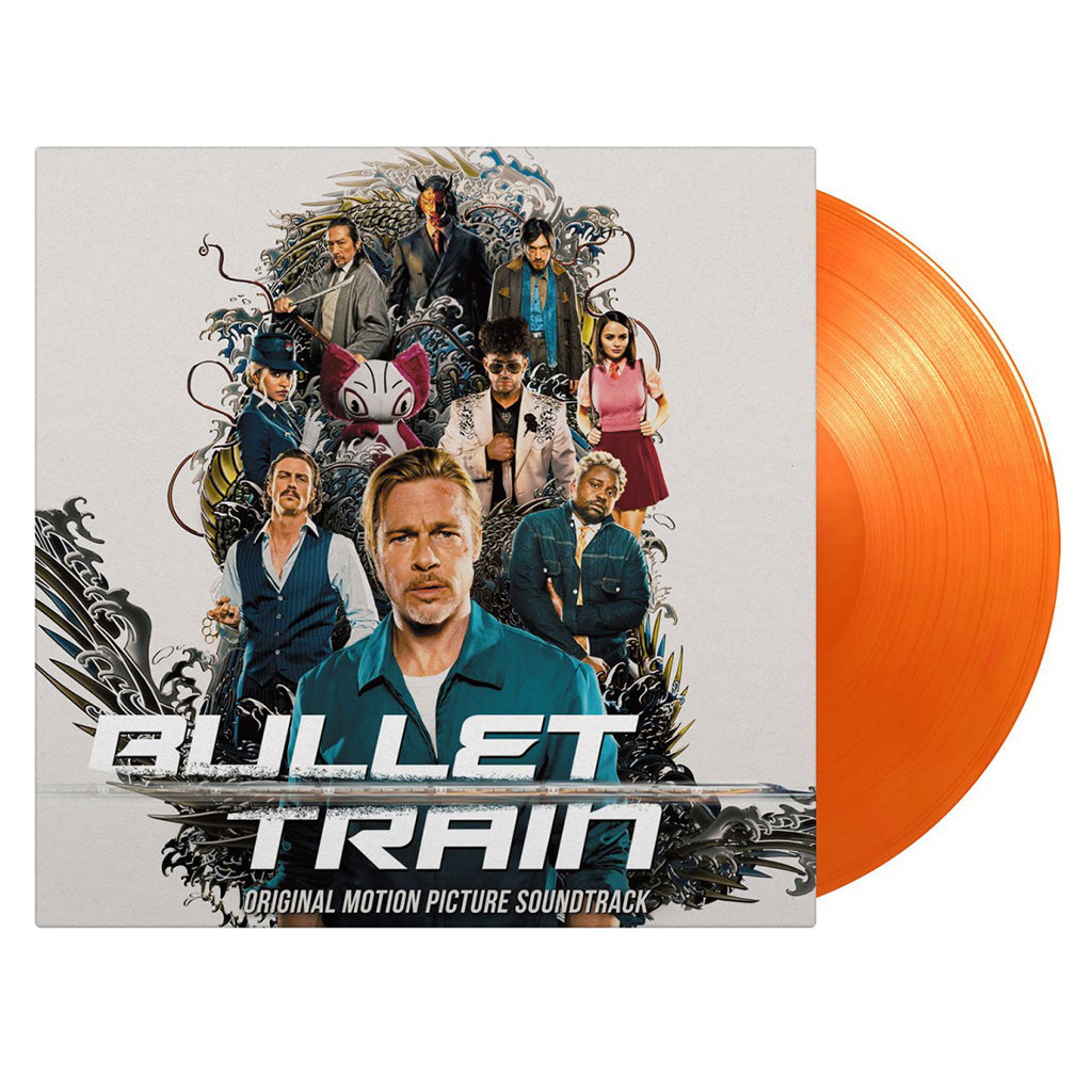 VARIOUS - Bullet Train (Original Soundtrack) - LP - 180g Tangerine Coloured Vinyl [JAN 12]