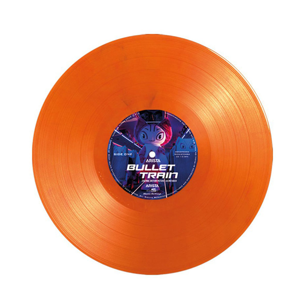 VARIOUS - Bullet Train (Original Soundtrack) - LP - 180g Tangerine Coloured Vinyl [JAN 12]