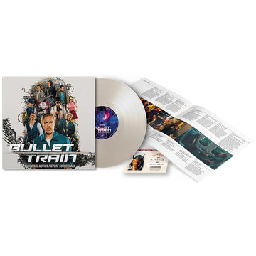 VARIOUS - Bullet Train (Original Soundtrack) - LP - 180g 'White Death' Edition Coloured Vinyl