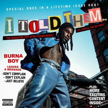 BURNA BOY - I Told Them… - LP - Black Vinyl