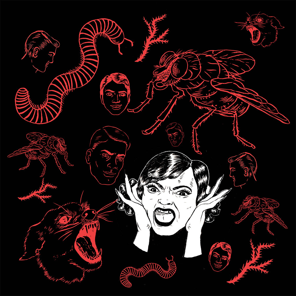 BUSH TETRAS - They Live In My Head - LP - Red Vinyl