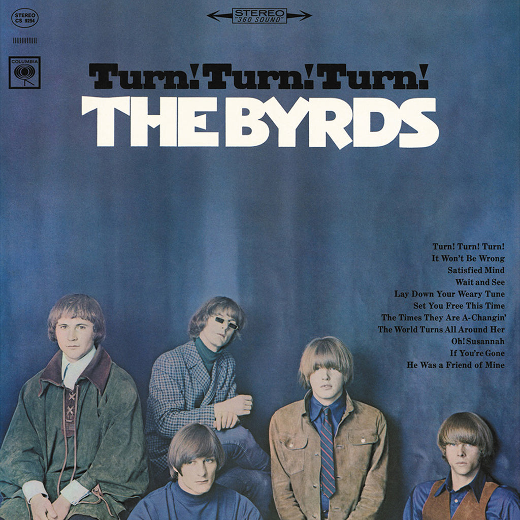 THE BYRDS - Turn! Turn! Turn! (60th Anniversary Edition) - LP - Deluxe 180g Blue Vinyl [SEP 26]