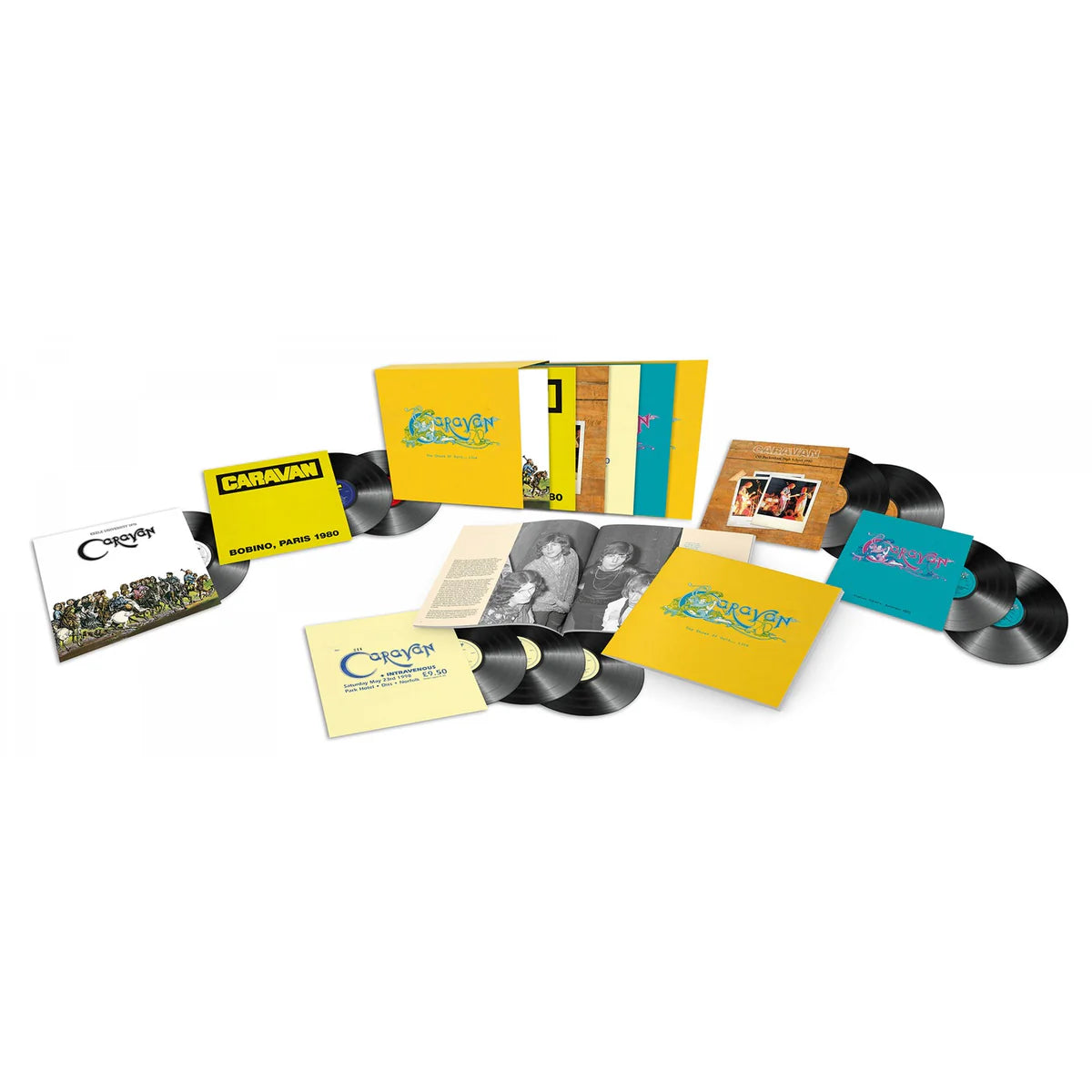 CARAVAN - The Shows Of Ours... Live - 10LP Deluxe Box Set - Black Vinyl [AUG 22]