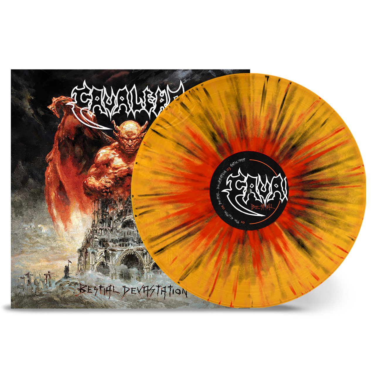 CAVALERA - Bestial Devastation - LP - Transparent Orange / Red / Black Splatter Vinyl [OCT 6]