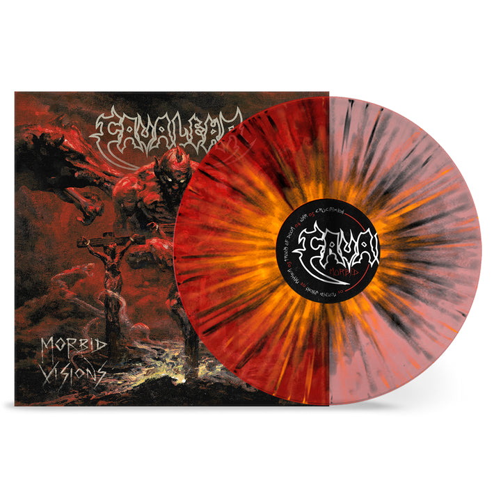 CAVALERA - Morbid Visions - LP - Transparent Red / Orange / Black Splatter Vinyl [OCT 6]