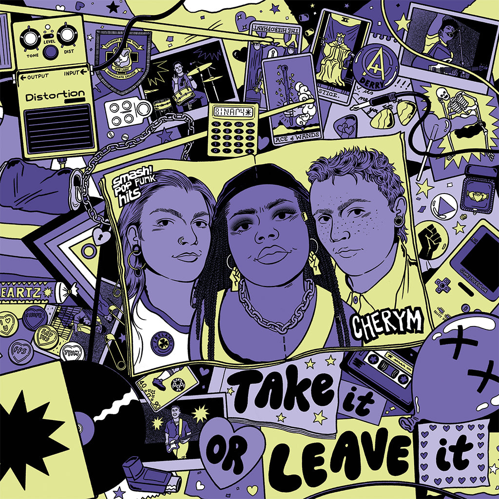 CHERYM - Take It Or Leave It - LP - Purple & Black Splatter Vinyl