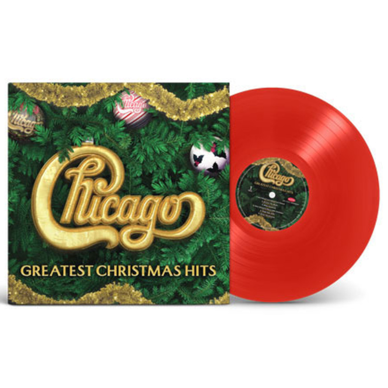 CHICAGO - Greatest Christmas Hits - LP - Red Vinyl