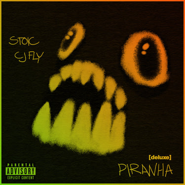 CJ FLY & STOIC - Piranha [deluxe] - LP - Red & Orange Colour-in-Colour Vinyl [MAR 27]