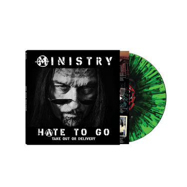 Black/Green Splatter Vinyl LP